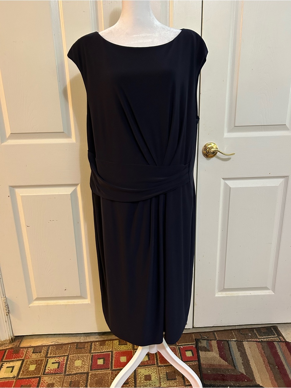 Chaps classic navy dress, size 20W